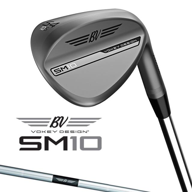 タイトリスト VOKEY DESIGN SM10 ウェッジ ニッケル 右用 Dynamic Gold スチールシャフト 日本正規品 ボーケイ エスエム テン 2024モデル Titleist Nickel