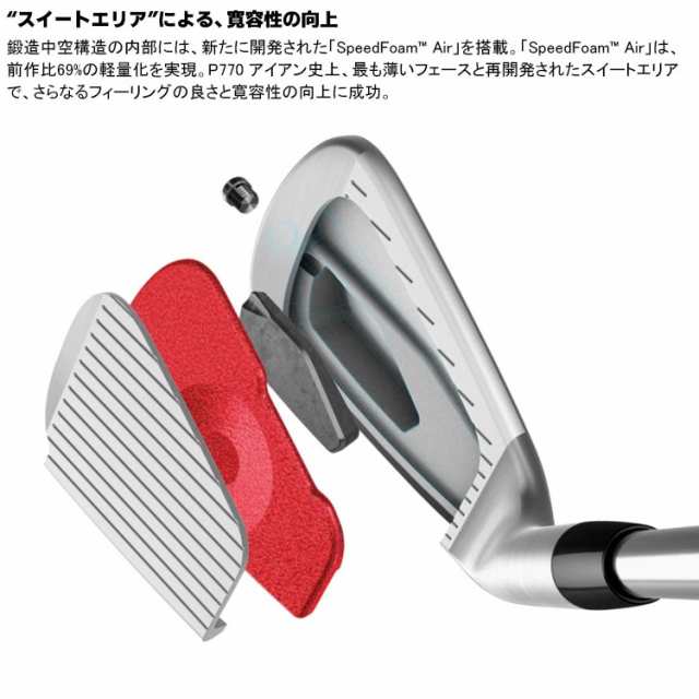 メーカーカスタム】TaylorMade(テーラーメイド) P770 2023 単品 ...