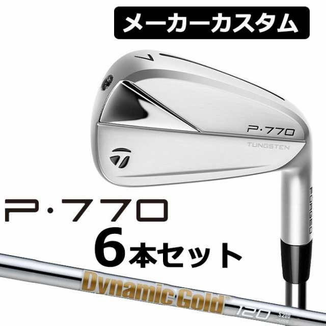 TaylorMade(テーラーメイド) P770 2023 アイアン 6本セット(#5-PW