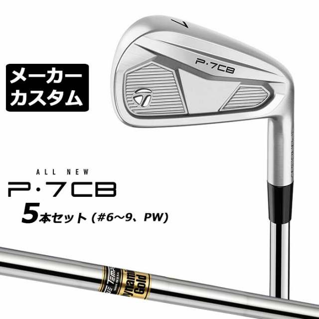 【メーカーカスタム】テーラーメイド P7CB 2024 アイアン 5本セット(#6-PW) 右用 Dynamic Gold スチールシャフト 日本正規品 TaylorMade