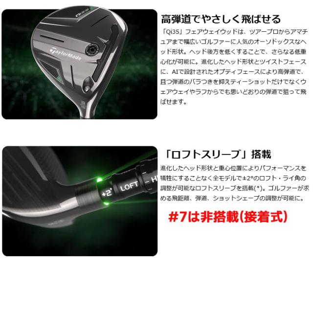 【ほぼ未使用】Qi35 TOUR 5番ウッド　24ベンタスブラック7S 新品テーラーメイド カスタム 24ベンタスブラック7S QI35フェアウェイ