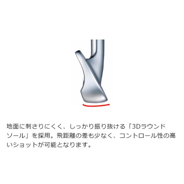 ヨネックス EZONE CB 511 フォージドアイアン 単品 #3 #4 N.S.PRO MODUS3 TOUR105 スチールシャフト メンズ 右用 驚きのスピン性能 寛容性の高いヘッド性能 優れた操作性 柔らかな打球感 安定したハイスピン コントロール性 ゴルフ YONEX_5