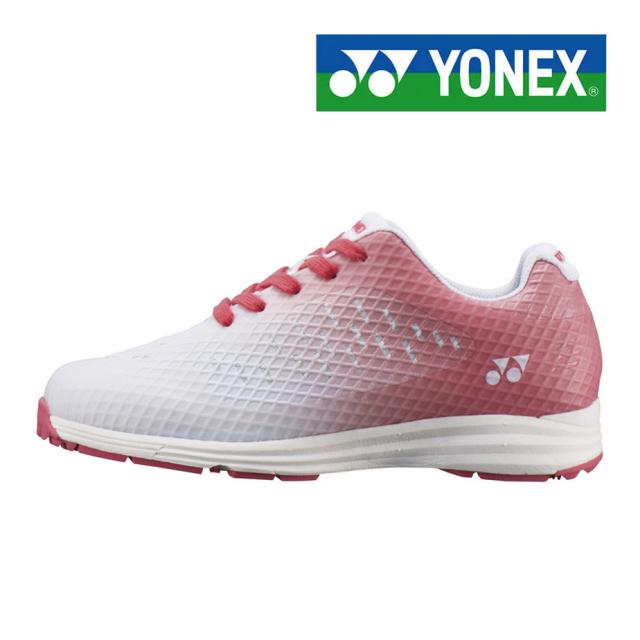 ヨネックス パワークッションエアラスゴルフJ1 シューズ ジュニア SHG-ARJ1 ピンク 3.5E スパイクレス ゴルフ YONEX