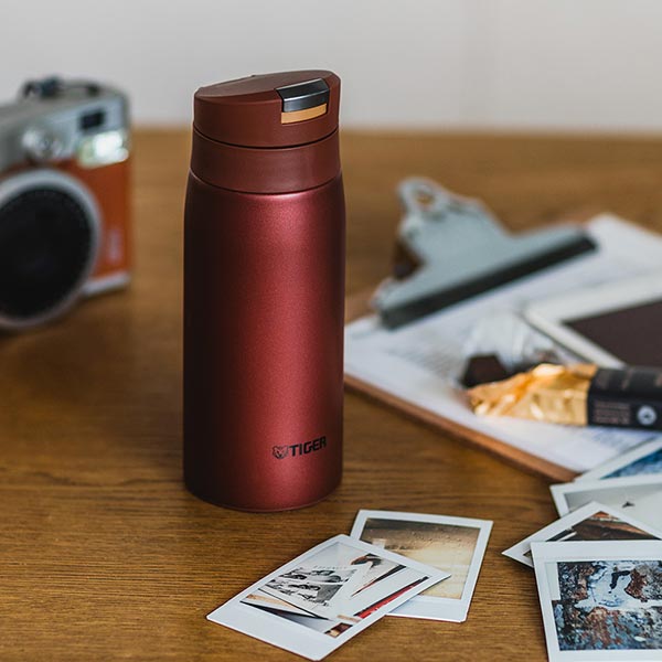 水筒 ステンレスボトル 350ml ワンプッシュ オートロックスリム