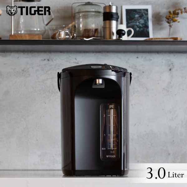 タイガー TIGER 電気ポット 蒸気レスVE電気まほうびん [3.0L 蒸気レス