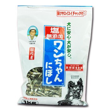 犬用無添加おやつ 塩無添加 ワンちゃんにぼし 煮干し お徳用 1kg おつまみ サカモトの通販はau Pay マーケット 自然派ストアsakura