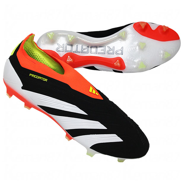 プレデター|ELITE|LL|FG　コアブラック×フットウェアホワイト　【adidas|アディダス】サッカースパイクie1805の通販は