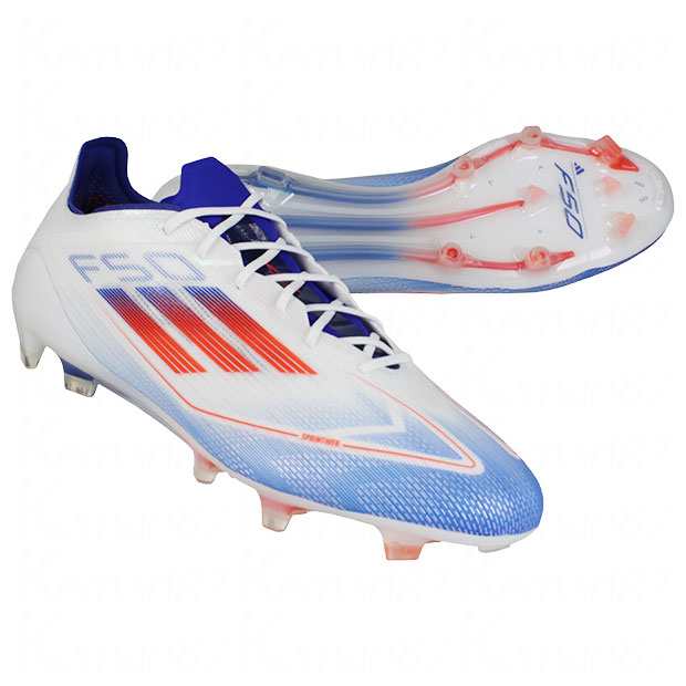 F50 ELITE FG　フットウェアホワイト×ソーラーレッド　【adidas|アディダス】サッカースパイクif8818