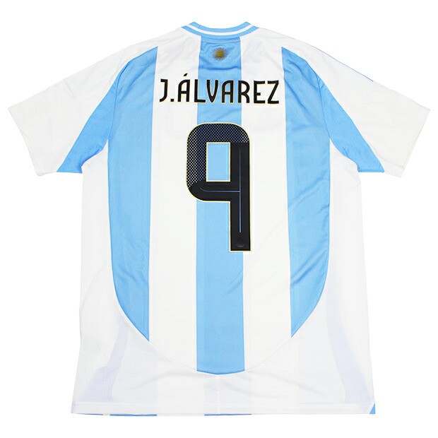 アルゼンチン代表|2024|ホーム|半袖レプリカユニフォーム　9.フリアン・アルバレス　【adidas|アディダス】ナショナルチームレプリカウェアーixd49-ip8409-9-j