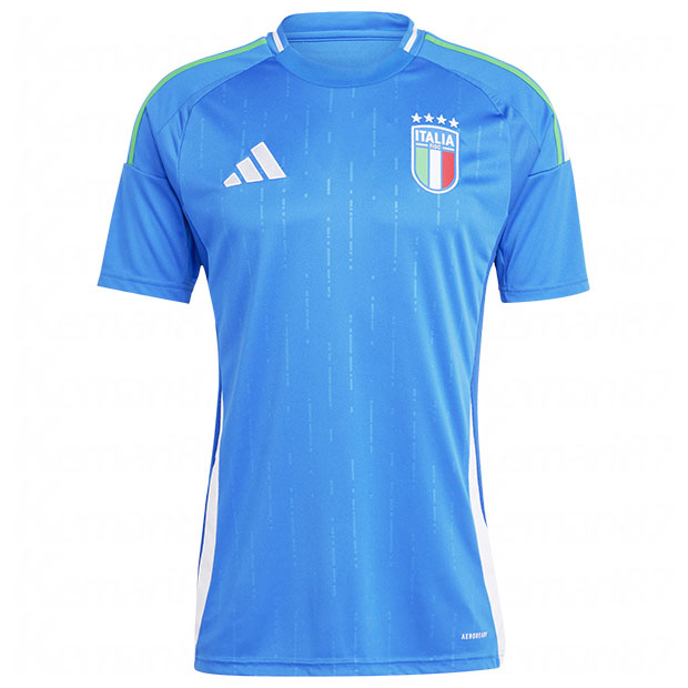 イタリア代表|2024|ホーム|半袖レプリカユニフォーム　【adidas|アディダス】ナショナルチームレプリカウェアーjsw38-in0657