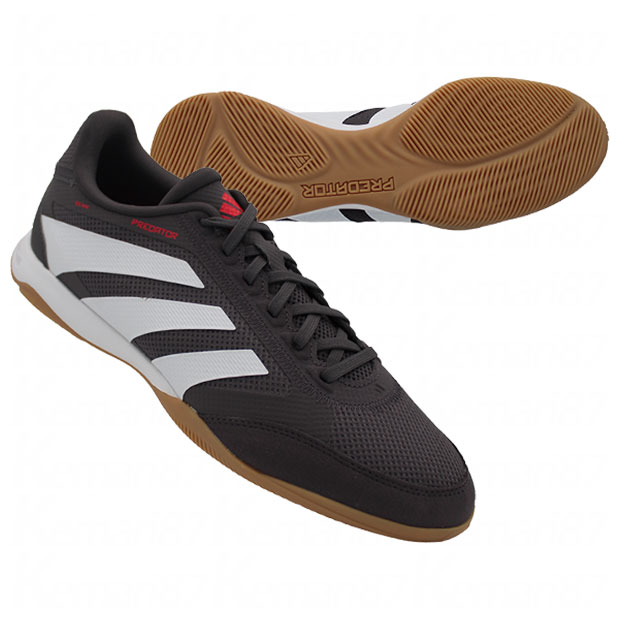 プレデター LEAGUE IN　グレーストレータ×フットウェアホワイト　【adidas|アディダス】フットサルシューズid3782の通販は 8,800円