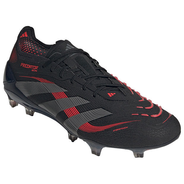プレデター ELITE FG　コアブラック×グレーフォー　【adidas|アディダス】サッカースパイクid3878の通販は
