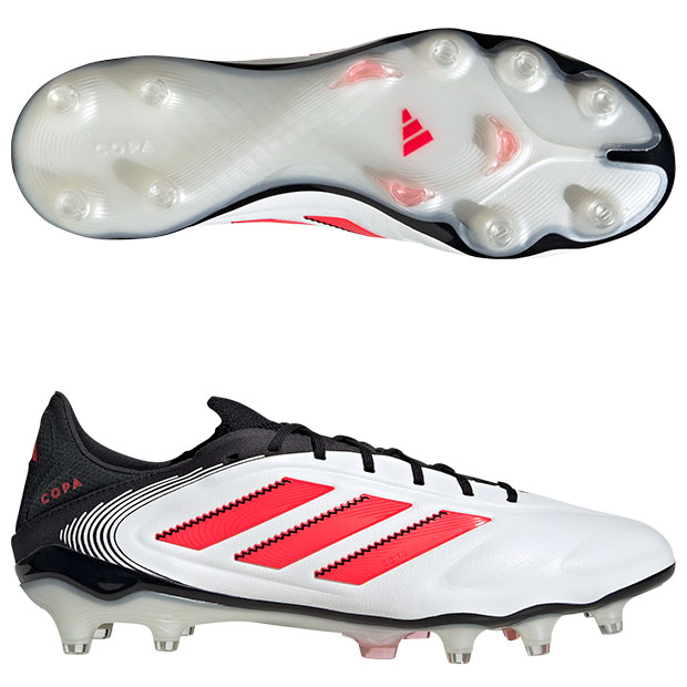 コパ ピュア 3 ELITE FG　フットウェアホワイト×ルシッドレッド　【adidas|アディダス】サッカースパイクid9037の通販は