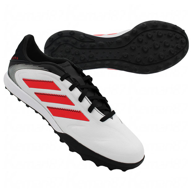 コパ ピュア 3 LEAGUE TF　フットウェアホワイト×ルシッドレッド　【adidas|アディダス】サッカーフットサルトレーニングシューズid9044の通販は 8,800円