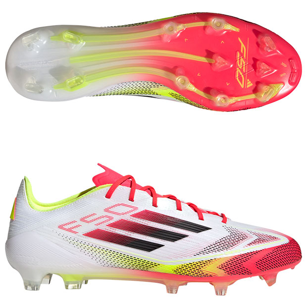F50 ELITE FG　フットウェアホワイト×コアブラック　【adidas|アディダス】サッカースパイクie1206の通販は