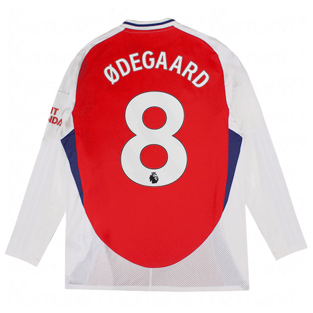 24-25 アーセナル アウェイ No.8 ウーデゴール 24-25 アウェイ