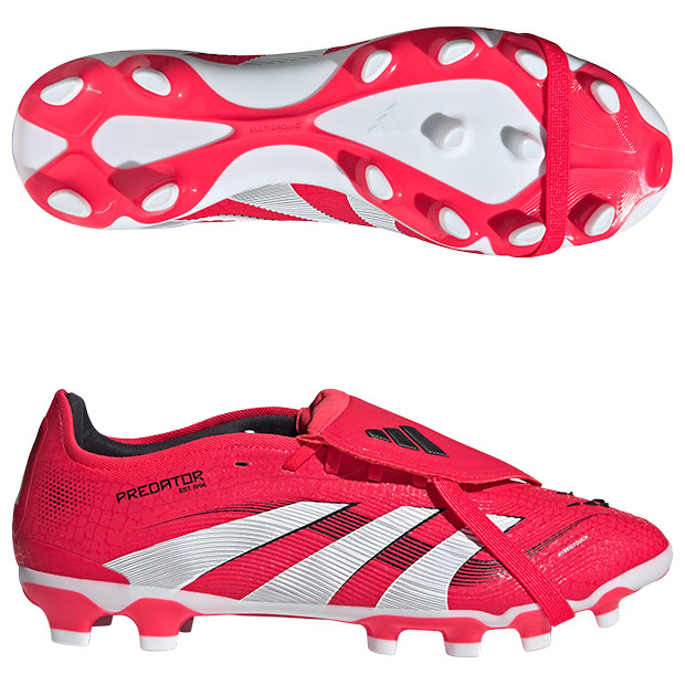 サッカー、スパイク プレデター|PRO|FT|HG/AG ルシッドレッド×フットウェアホワイト 【adidas|