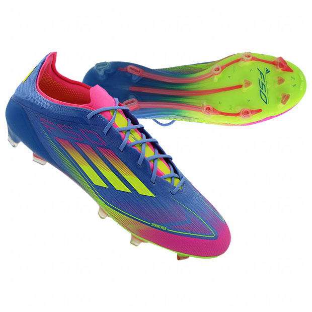 F50 ELITE FG　ブルーフュージョン×ルシッドレモン　【adidas|アディダス】サッカースパイクie1201