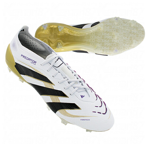 adidas Predator サッカーシューズ ホワイト/ゴールド adidas Predator