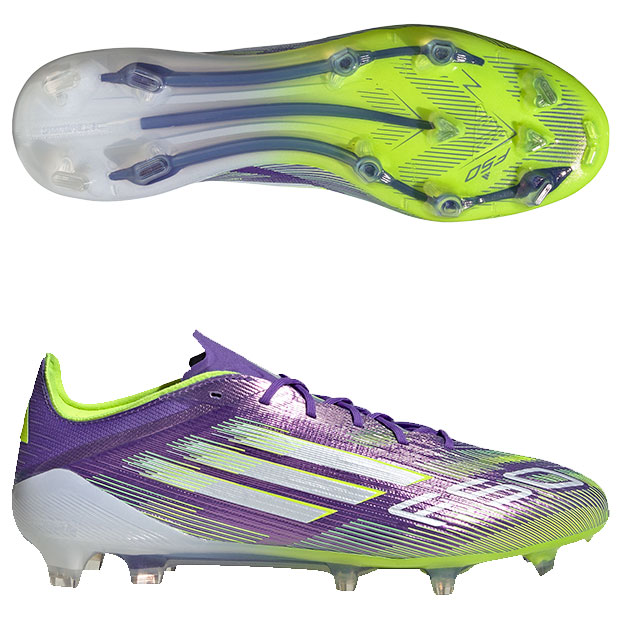 F50 ELITE FG　パープルラッシュ×フットウェアホワイト　【adidas|アディダス】サッカースパイクjh7615