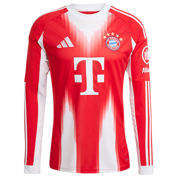 【Nao】バイエルンミュンヘン 25-26 レプリカ ホーム 長袖 バイエルンミュンヘン 25-26 ホーム 長袖レプリカユニフォーム