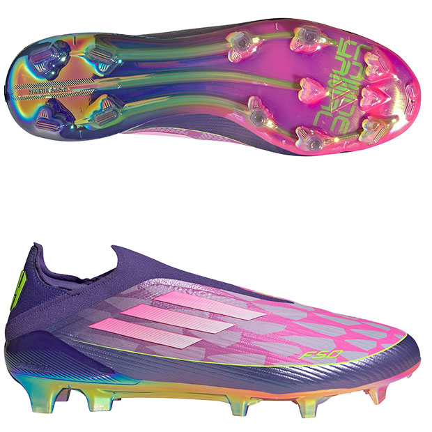 F50 ELITE FG LAMINE　ユニティパープル×フットウェアホワイト　【adidas|アディダス】サッカースパイクjs0560
