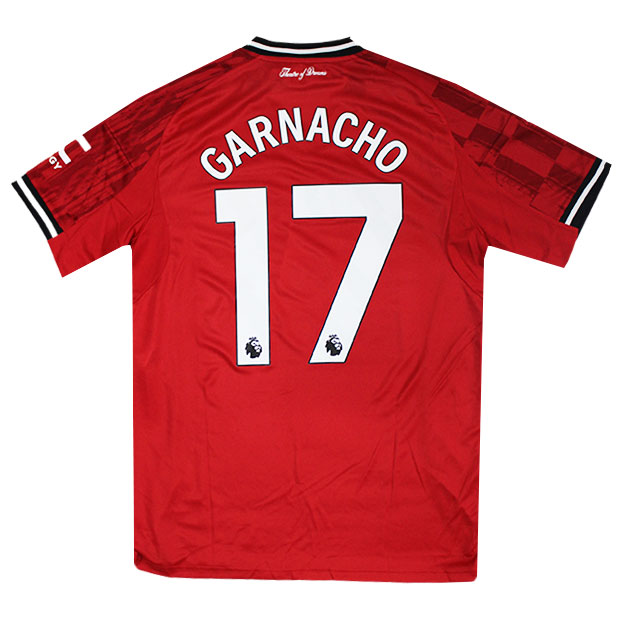 マンチェスターユナイテッド 25-26 ホーム 半袖レプリカユニフォーム　17.アレハンドロ・ガルナチョ　【adidas|アディダス】クラブチームレプリカウェアーkrp08-ji7428-17-g