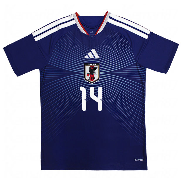 背番号14 伊東純也 アディダス サッカー日本代表 2026 ホーム レプリカ