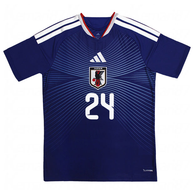 ノベルティ対象 背番号24 細谷真大 アディダス サッカー日本代表 2026