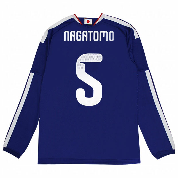 ノベルティ対象 背番号5 長友佑都 アディダス サッカー日本代表 2026 ホーム レプリカ ユニフォーム 長袖 z9680　【adidas|アディダス】サッカー日本代表レプリカウェアーwu905-5-nagatomo