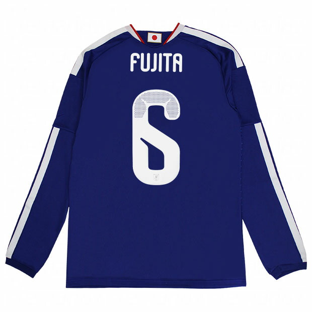 ノベルティ対象 背番号6 藤田譲瑠チマ アディダス サッカー日本代表 2026 ホーム レプリカ ユニフォーム 長袖 z9680　【adidas|アディダス】サッカー日本代表レプリカウェアーwu905-6-fujita