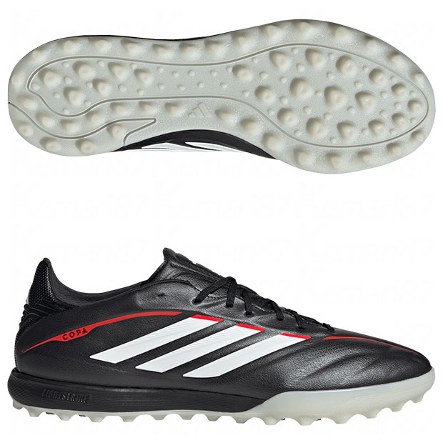 コパ ピュア 4 PRO TF　コアブラック×フットウェアホワイト　【adidas|アディダス】サッカーフットサルトレーニングシューズjq0426