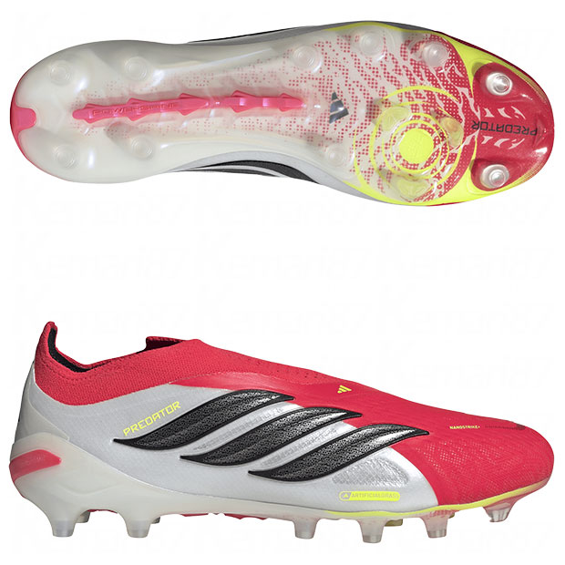 プレデター ELITE LL AG　ルシッドレッド×コアブラック　【adidas|アディダス】サッカースパイクjr7838