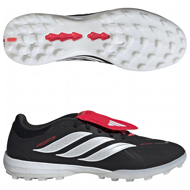 プレデター PRO FT TF　コアブラック×フットウェアホワイト　【adidas|アディダス】サッカーフットサルトレーニングシューズjr7865