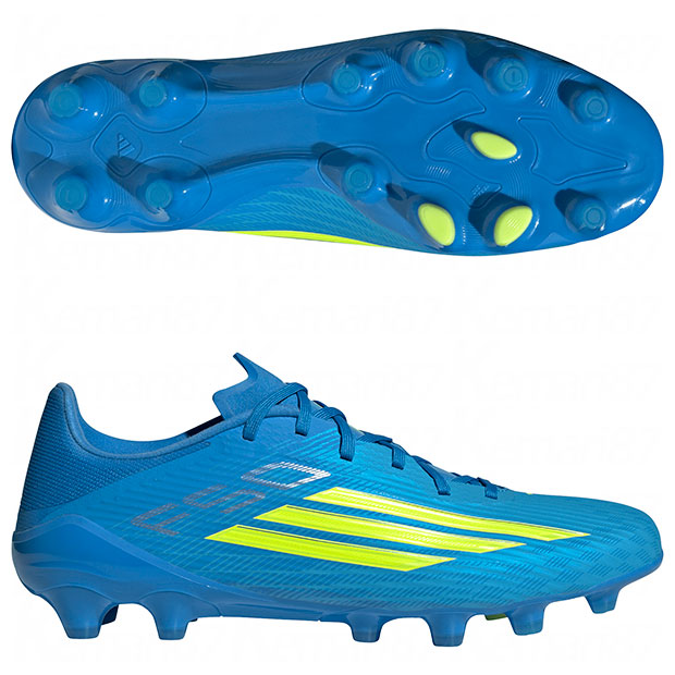 F50 LEAGUE HG/AG ジャパン　ルシッドレイブルー×チームソーラーイエロー　【adidas|アディダス】サッカースパイクjq4349
