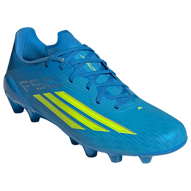 F50 LEAGUE HG/AG ジャパン　ルシッドレイブルー×チームソーラーイエロー　【adidas|アディダス】サッカースパイクjq4349_1