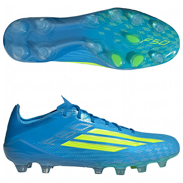 F50 ELITE HG/AG ジャパン　ルシッドレイブルー×チームソーラーイエロー　【adidas|アディダス】サッカースパイクjr6465