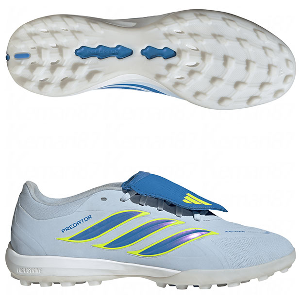 プレデター PRO FT TF　クリスタルスカイ×レイブルー　【adidas|アディダス】サッカーフットサルトレーニングシューズjr7862