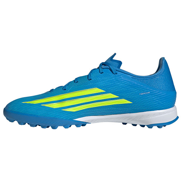 F50 LEAGUE TF　ルシッドレイブルー×チームソーラーイエロー　【adidas|アディダス】サッカーフットサルトレーニングシューズjr8975_2