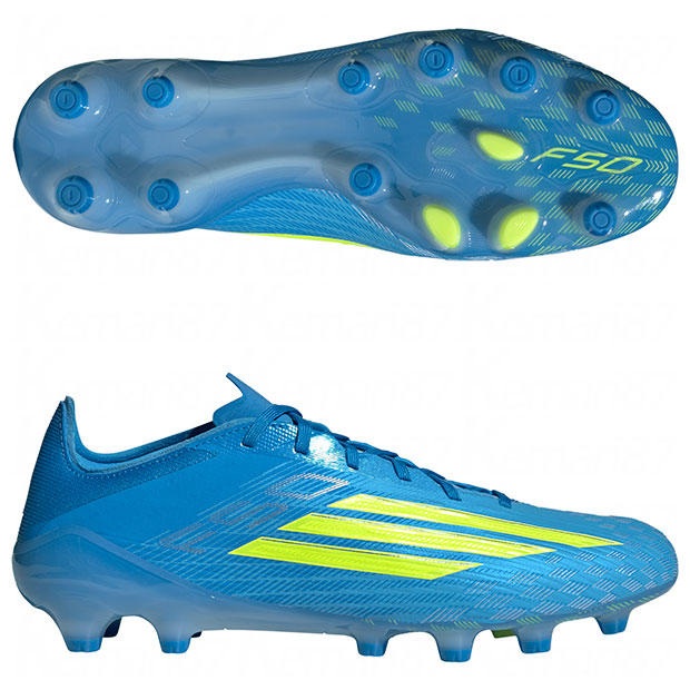 F50 PRO HG/AG ジャパン　ルシッドレイブルー×チームソーラーイエロー　【adidas|アディダス】サッカースパイクjr9604