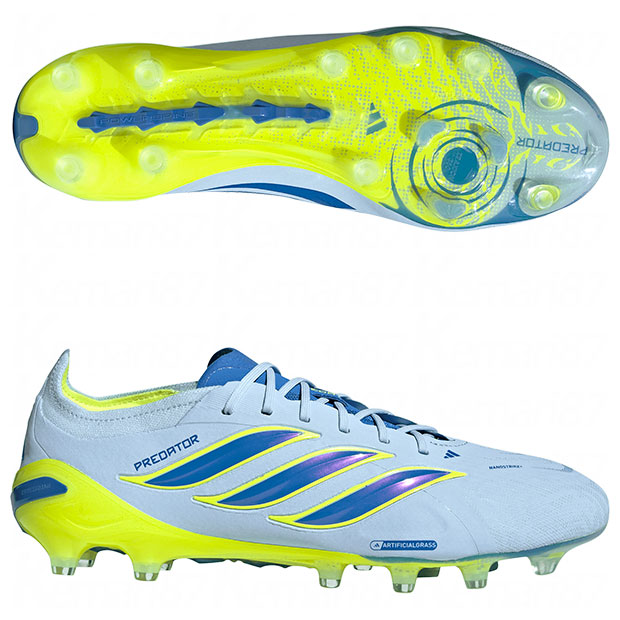 プレデター ELITE AG　クリスタルスカイ×レイブルー　【adidas|アディダス】サッカースパイクjs0421