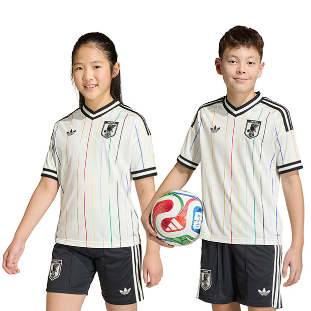 キッズ アディダス サッカー日本代表 2026 アウェイ レプリカ 