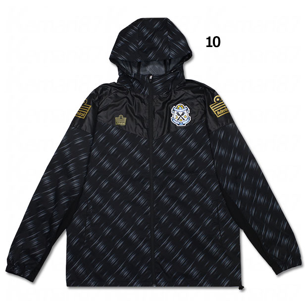 ジュビロ磐田 ワッペン付きパフォーマンスウーブンパーカー　【Admiral|アドミラル】クラブチームウェアーafmj501