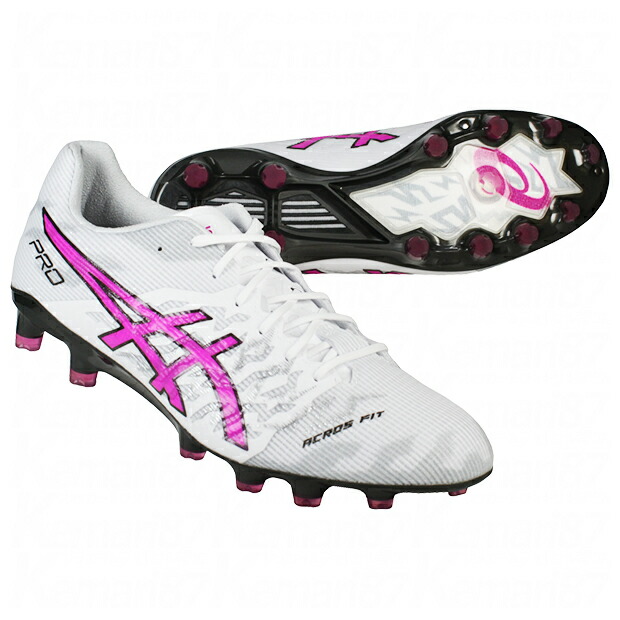 DSライト ACROS PRO 3　ホワイト×デジタルサクラ　【asics|アシックス】サッカースパイク1101a071-106