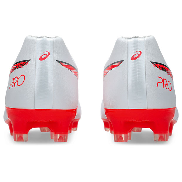 DSライト X-FLY PRO 3　ホワイト×フラッシュレッド　【asics|アシックス】サッカースパイク1101a072-103_5