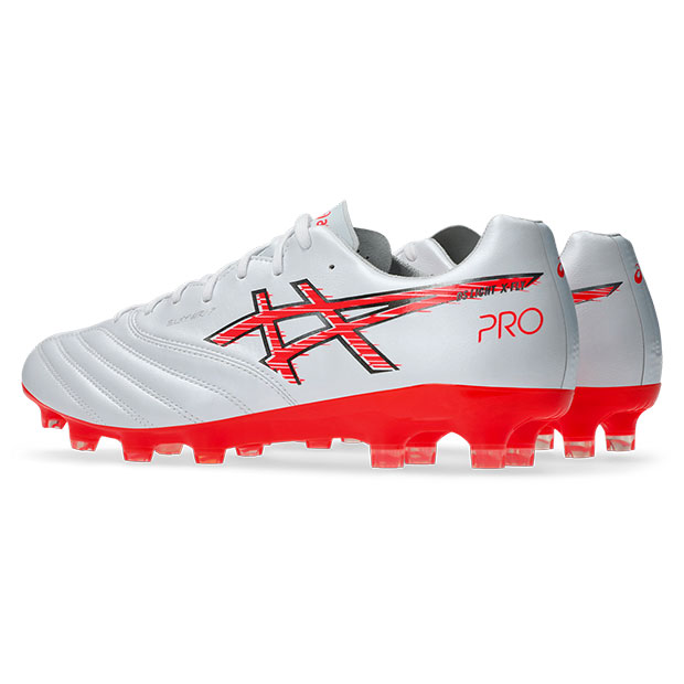 DSライト X-FLY PRO 3　ホワイト×フラッシュレッド　【asics|アシックス】サッカースパイク1101a072-103_6