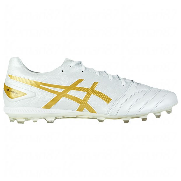 DSライト|プロ|AG ホワイト×ピュアゴールド 【asics|アシックス