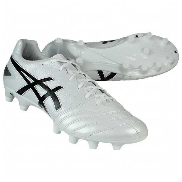 DSライト アドバンス　ホワイト×ブラック　【asics|アシックス】サッカースパイク1103a098-101