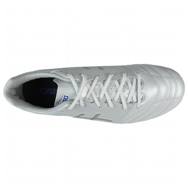 DSライト プロ ワイド　ホワイト×ピュアシルバー　【asics|アシックス】サッカースパイク1103a110-103