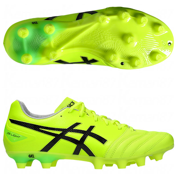 DSライト|プロ|ワイド セーフティイエロー×ブラック 【asics
